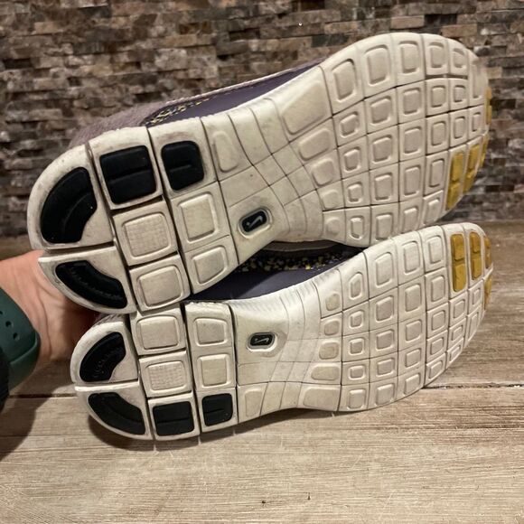 Nike Wmns Free Run +3 Ext Lib 540860 500 5 Plum Sail Yellow Liberty - Picture 4 of 7